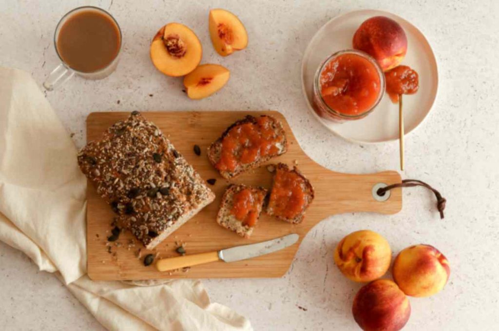Nectarine Jam with a Hint of Ginger