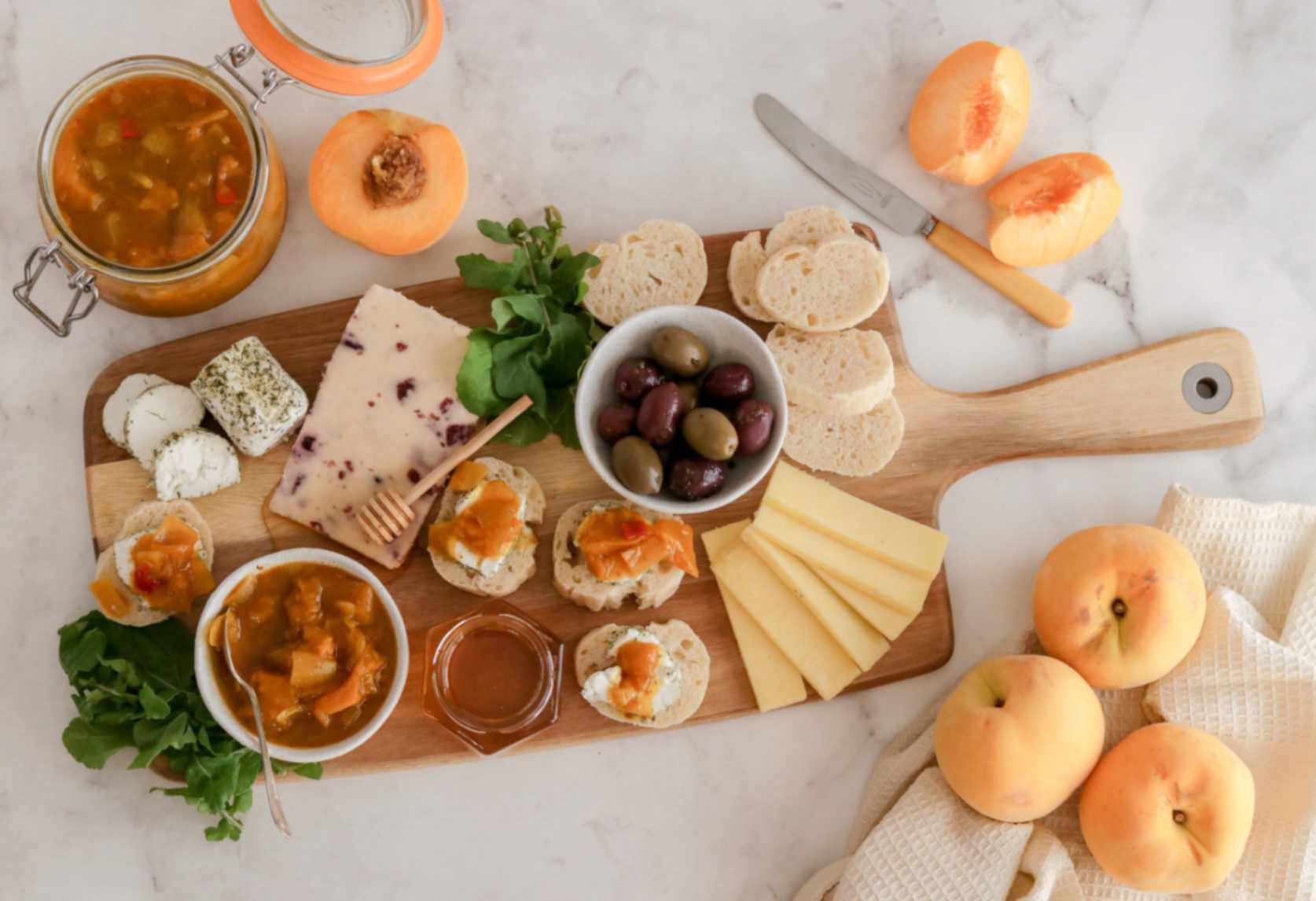 Peach Atchar Food Home Magazine