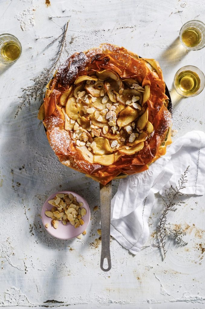 milk tart dessert