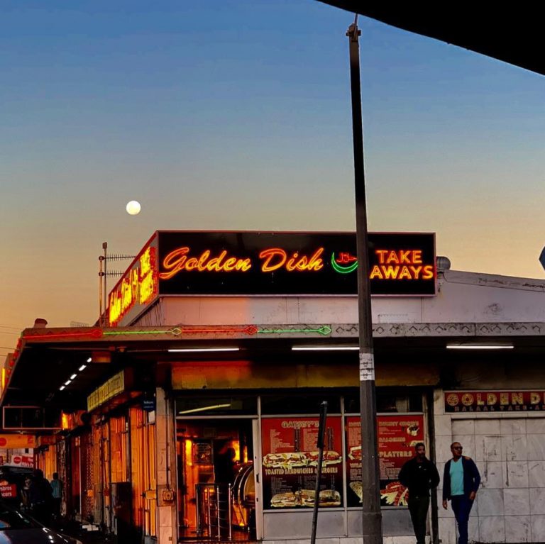 golden dish