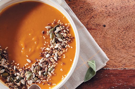 butternut and coconut soup