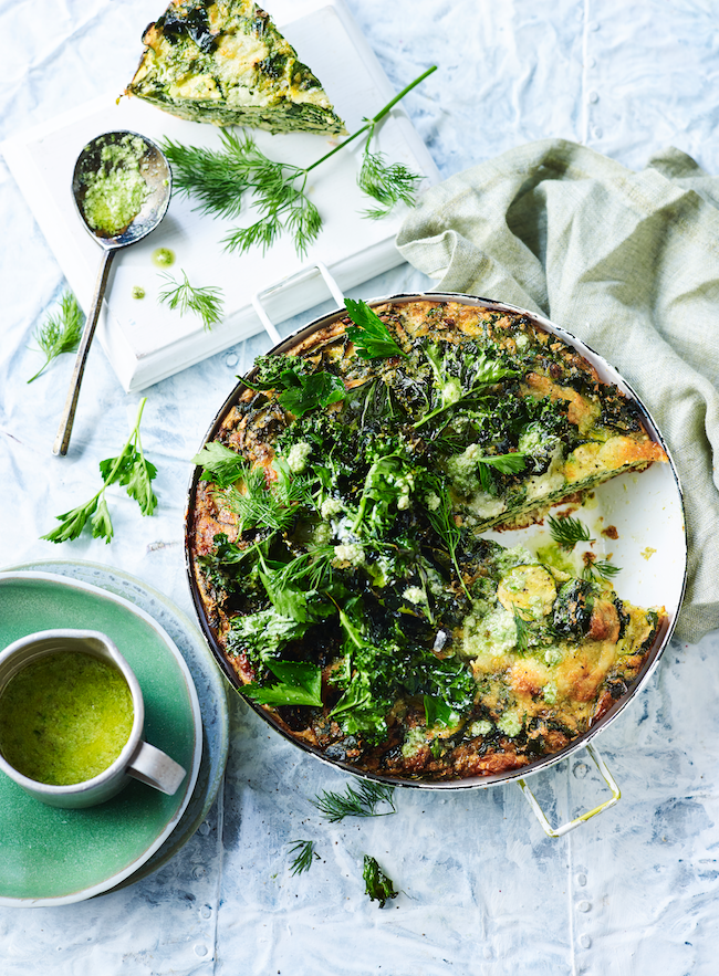 super green frittata