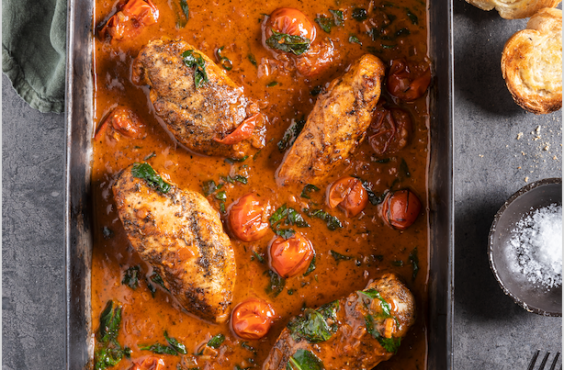 one-pot creamy chicken