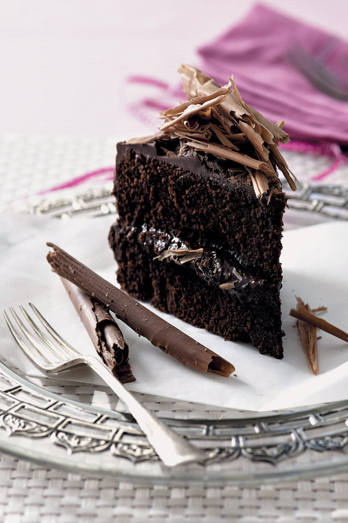 Chocolate truffle cake