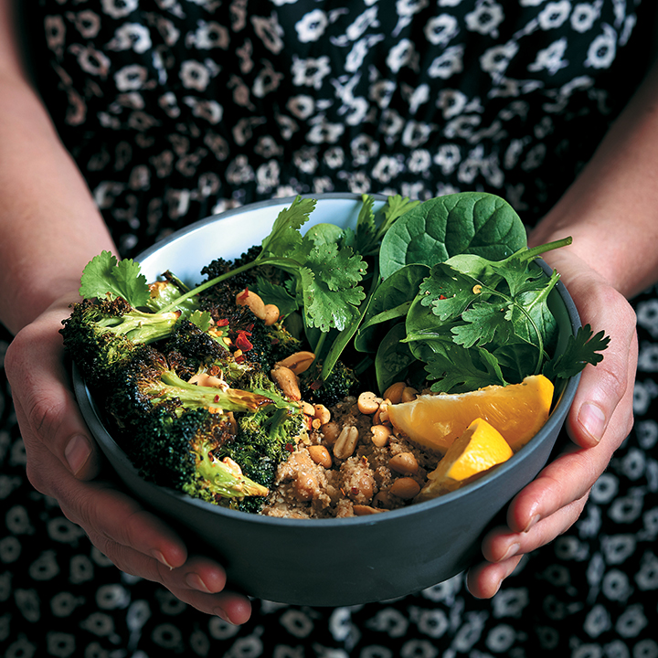 cauliflower rice veggie bowls