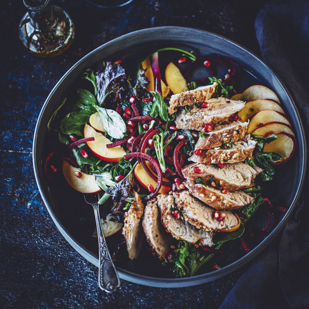 Summer salad with pan-fried pork SAPPO