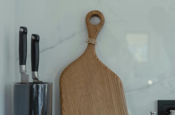 how to clean a knife block