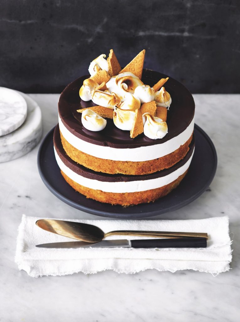 Toasted s’mores cake toasted s'mores cake