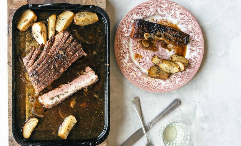 Crispy Christmas Pork Belly Christmas pork belly