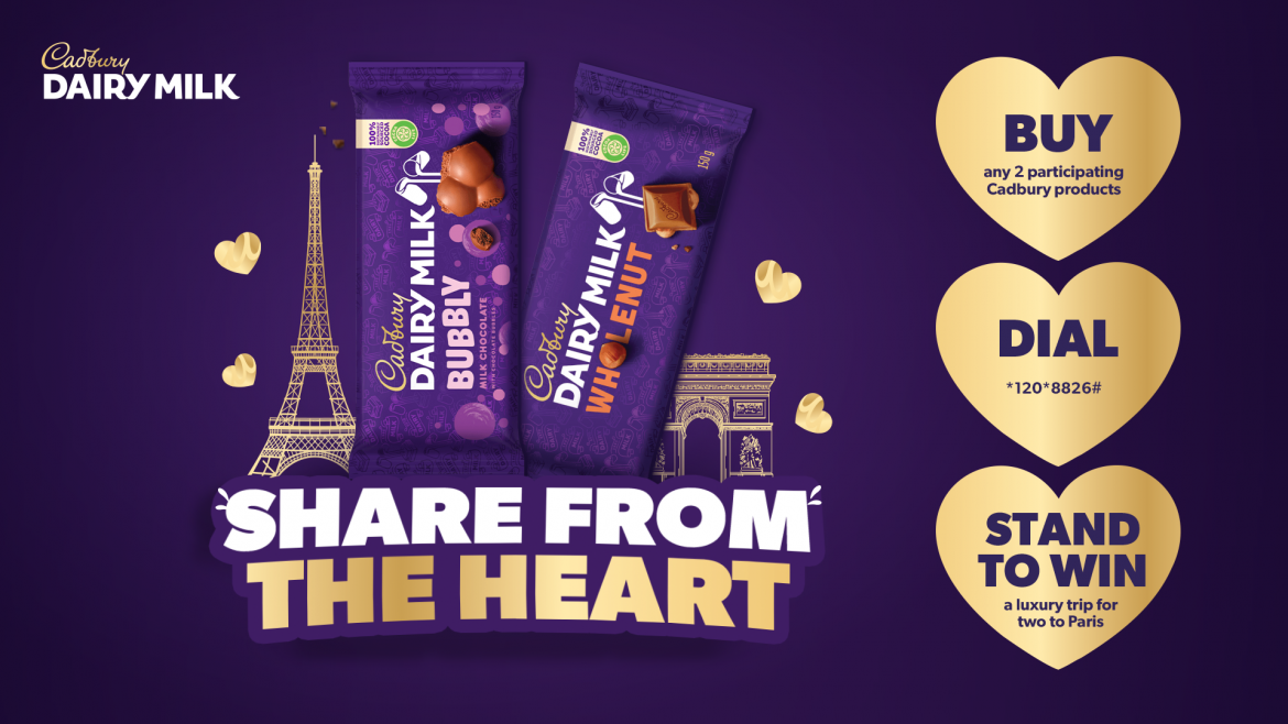 Cadbury Dairy Milk Share From the Heart