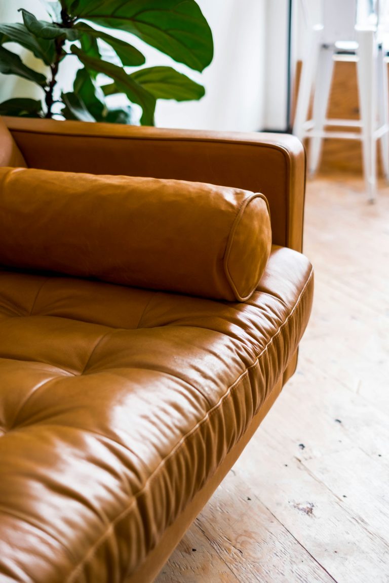 how to clean and maintain your leather couch
