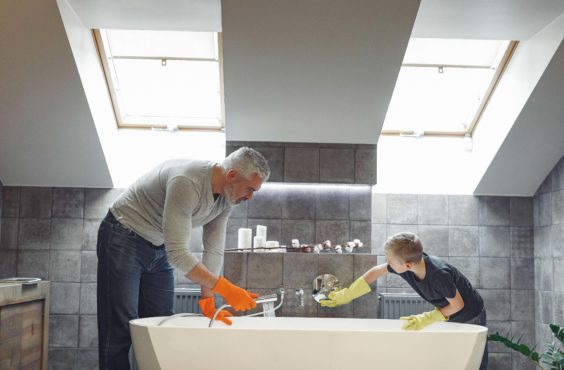 how to clean every type of bath