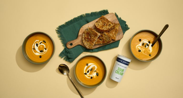Creamy butternut soup recipe by Lancewood butternut soup