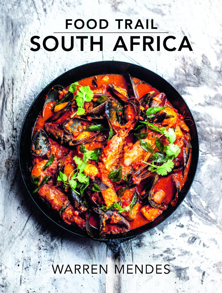 WIN Warren Mendes’ Food Trail South Africa cookbook
