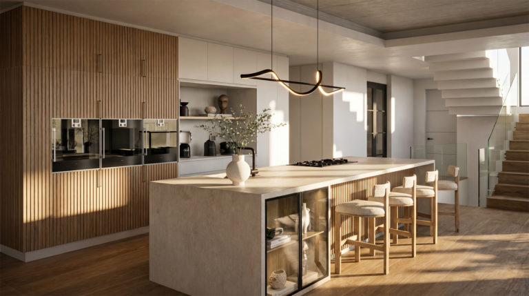 A kitchen designed for warmth, function and contemporary living KITCHEN