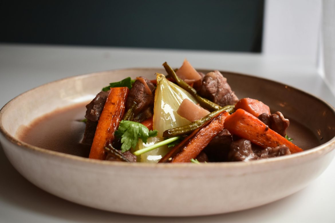 Beef bourguignon