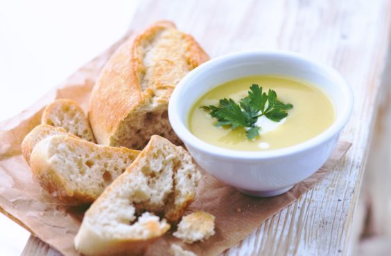 potato and leek soup
