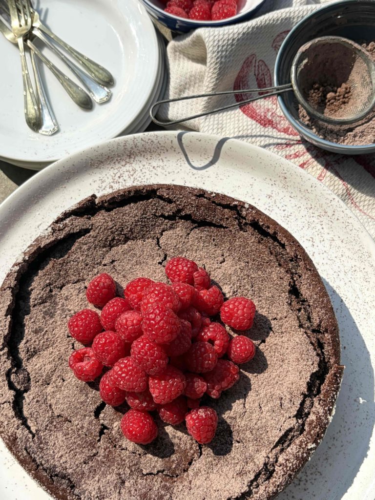 flourless chocolate cake