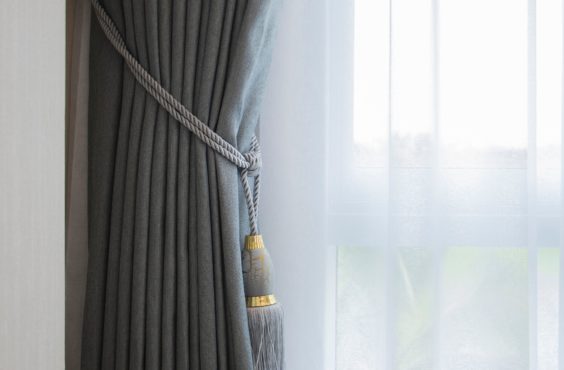 how to clean curtains without taking them down