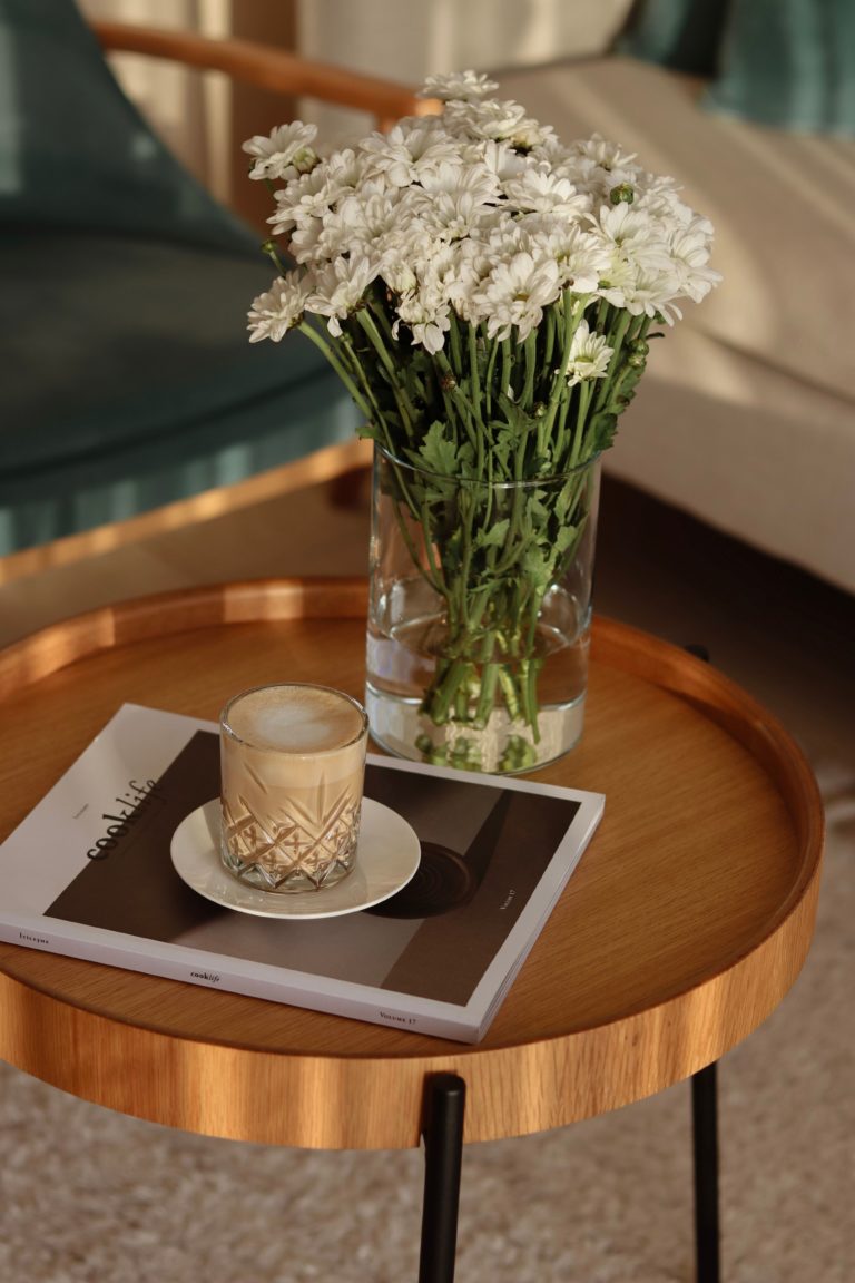 how to style a coffee table